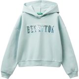 UNITED COLORS OF BENETTON Sweatshirt  mintgroen / wit