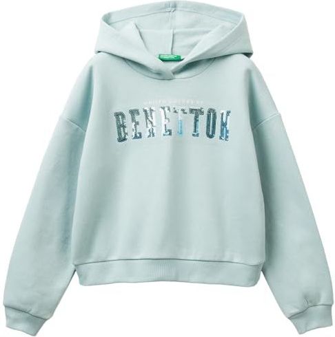 UNITED COLORS OF BENETTON Sweatshirt  mintgroen / wit
