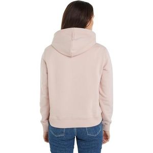 Calvin Klein Jeans Dameshoodie met capuchon, roze (Sepia Rose), XS