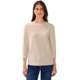 Cecil - Shirt - Oat Milk Beige - 3/4 Mouwen