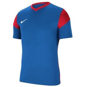 Nike Heren Short Sleeve Top M Nk Df Prk Drb Iii Jsy Ss, Royal Blue/University Red/White, CW3826-464, S