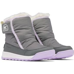 Sorel Whitney 2 Plus Bootie waterdichte mode laars, steengroeve/lavendel wolk, 12 UK kind, Groeve Lavendel Wolk, 12 UK Child