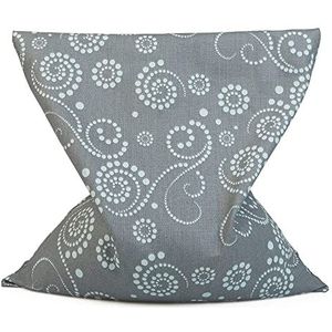 GrünSPECHT Organisch koolzaadkussen, 22 x 24 cm, warmtekussen voor nek, buik en rug, hoes van 100% katoen (kbA), voor magnetron en oven, grijs (668-V1)