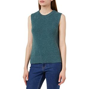 ONLY Onlparis Life Vest Knt Noos Sweatervest dames,Balsem Green/Detail: melange,XS