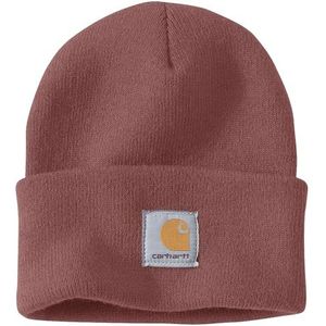 Carhartt Uniseks gebreide muts met manchet, Apple Butter, Eén maat