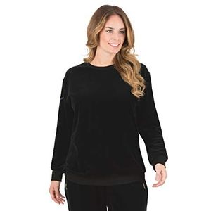 Trigema Dames 554501 Nicky-shirt, zwart, standaard