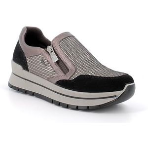 Igi&Co Donna Anika gymschoenen, zwart-brons, 39 EU, Zwart Brons, 39 EU