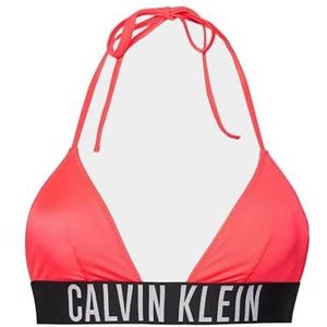 Calvin Klein Dames bikini bovendeel triangel zonder beugel, Rood (signaal Red), XS