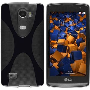 Mumbi cover compatibel met LG Leon mobiele telefoon case telefoonhoes, zwart