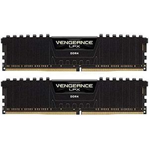 Corsair Vengeance DDR4 C19 XMP 2.0 High Performance Desktop werkgeheugen Kit 3000 MHz. 2 x 16 GB zwart