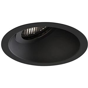 Astro Minima Slimline 25 brandwerend IP65, badkamer downlight in mat zwart - ontworpen in Groot-Brittannië - dimbare IP65 nominale LED GU10-1249037