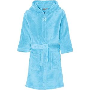 Playshoes Fleece badjas voor kinderen, uniseks, Blauw, 98/104 cm