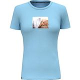 Salewa - Pure Design Dry - T-shirt - Korte Mouwen - Gerecycled Polyester - Normale Pasvorm