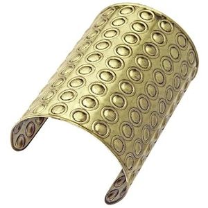 W WIDMANN Bronzen armband met klinknagels, armband, modesieraad, accessoire voor Egyptenaren, superheldin, Cleopatra, Romeinse kostuum