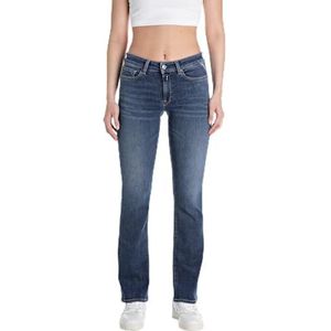Replay Dames Skinny Bootcut Fit Jeans New Luz Bootcut, 007, donkerblauw, 30W x 32L