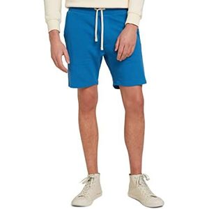 TOM TAILOR Denim Uomini Sweat bermuda shorts 1030619, 28857 - Blue Petrol, S