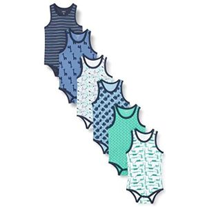 Care Rompertje voor babymeisjes (set van 6), Dress Blues (772), 50-56|0-1 Monate