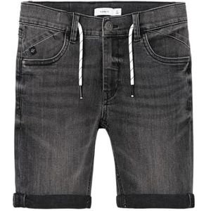NAME IT Nkmryan Regular DNM L Shorts 6666-Ta H, zwart, 146 cm