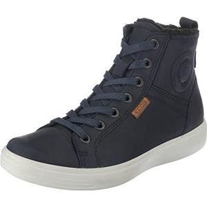 ECCO Unisex S7 hoge sneakers, Blauw Night Sky 2303, 37 EU