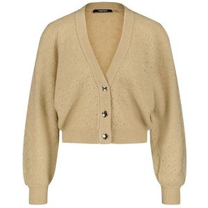 TAIFUN Gebreid jack, New Camel Melange, 38