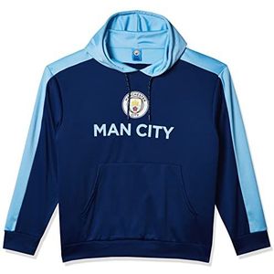 Icon Sports Liverpool FC Side Step Pullover Hoodie voor heren, marineblauw, S