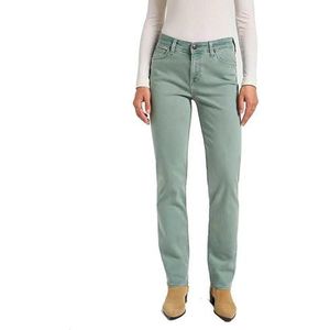 Lee Marion Straight Jeans dames, MUTED SAGE, 26W / 31L