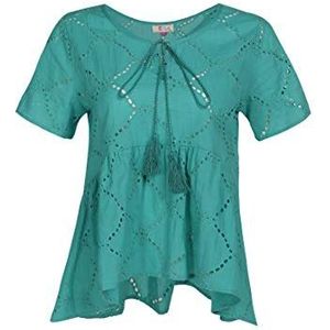 nascita Damesblouse 21317400-NA03, turquoise, S, turquoise, S