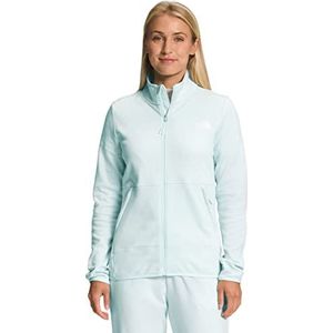 THE NORTH FACE Dames Canyonlands Full Zip Hooded Sweatshirt (Standaard en Plus Size), Skylight Blauw Wit Heather, M