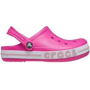 Crocs Bayaband Klomp K voor kinderen, uniseks, Elektrisch roze bloemblaadje roze, 11 UK