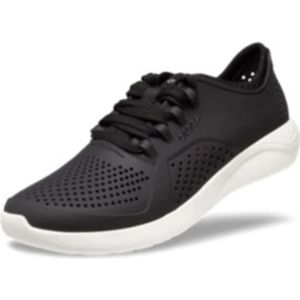 Crocs Literidepacerw Low-Top Sneakers voor dames, Zwart 001, 37/38 EU