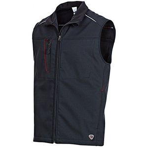 BP softshell vest 1870 572 32 Maat: L, zwart