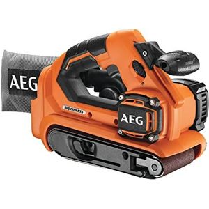 AEG 18 V Pro18V borstelloze accubandschuurmachine, BHBS18-75BL-0, schuurbreedte 75 mm, zonder accu en oplader