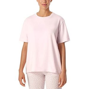 Schiesser Dames T-shirt Pyjama Top, Roze, 6, roze, 32