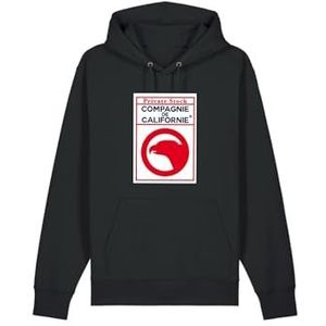 COMPAGNIE DE CALIFORNIE Sweatshirt om aan te trekken voor kinderen, 12 jaar, zwart, Zwart, 12 Jaar