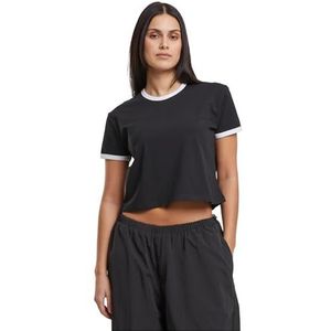 Urban Classics - Dames-T-shirt - Contrast Retro