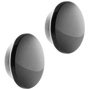 InnovaGoods - Biomagnetische Afslankoorbellen Slimagnetic, Uniseks, Acupressuurpunten, Magneten met Sterke Aantrekkingskracht, Afslankend Effect, Zwart, 1x0,5x1 cm