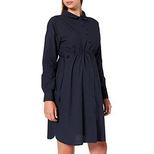 ESPRIT Maternity Damesjurk WVN Ls jurk, Night Sky Blue - 485, 36