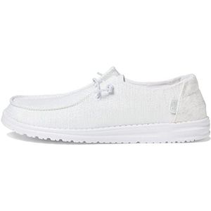 Hey Dude Wendy Glitter Moccasin, Cloud Dust, 41 EU, Cloud Dust, 41 EU