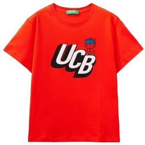 United Colors of Benetton T-shirt, Rood, 1 jaar