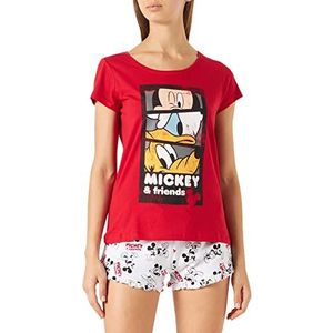 Disney pyjama set voor dames, Rood, M