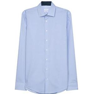 Seidensticker Men's X-Slim Fit shirt met lange mouwen, lichtblauw, 42, lichtblauw, 42