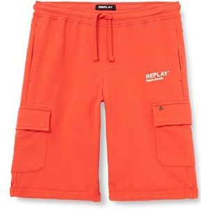 Replay Jongens SB9511 Casual Shorts, 551 RED, 14A, 551 rood, 14 Jaren