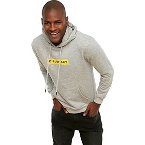 Trendyol Men's Gray Male Sweatshirt, M