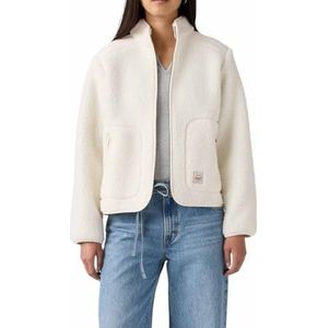 Levi's Sienna Sherpa Whisper Jacket White, whisper white, L