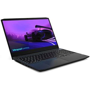 Lenovo IdeaPad Gaming 3 Gen 6 Laptop, 39,6 cm (15,6 inch), FullHD 60 Hz (Intel Core i5-11320H, 16GB RAM, 512GB SSD, NVIDIA GeForce RTX 3050-4 GB, zonder besturingssysteem), zwart, QWERTY-toetsenbord