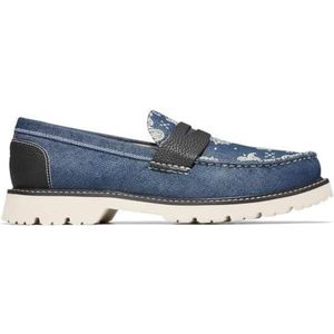 Denim store loafer shoes