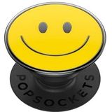 PopSockets: PopGrip - Uittrekbare Greep en Standaard voor Smartphones en Tablets met een Verwisselbare PopTop - Enamel Be Happy