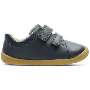 Clarks Roamer Craft T jongens Sneaker Sneaker, Blauw Navy Leer Navy Leer , 18.5 EU