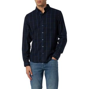 CFAnton LS BD Checked Shirt, 194013/Dark Navy, M