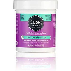 Cutex - Nagellak Remover Pads - 60 Stuks - Amandel- en Jojoba-Olie